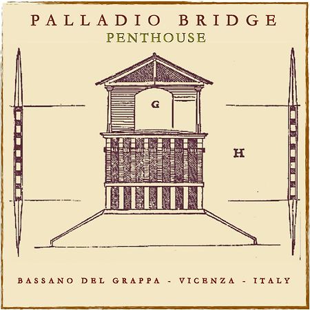 Апартаменты Palladio Bridge Penthouse Бассано-дель-Граппа Экстерьер фото