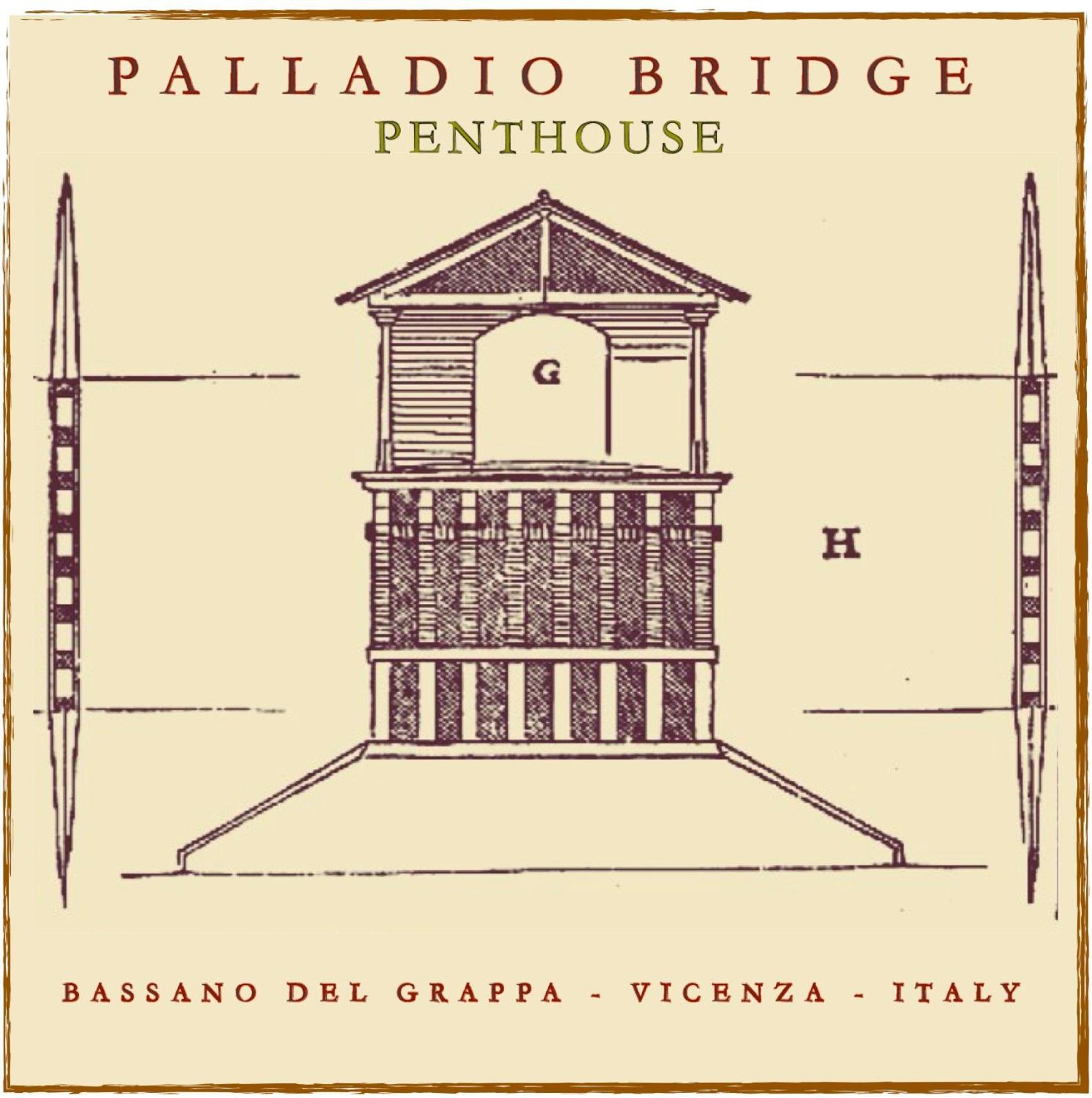 Апартаменты Palladio Bridge Penthouse Бассано-дель-Граппа Экстерьер фото